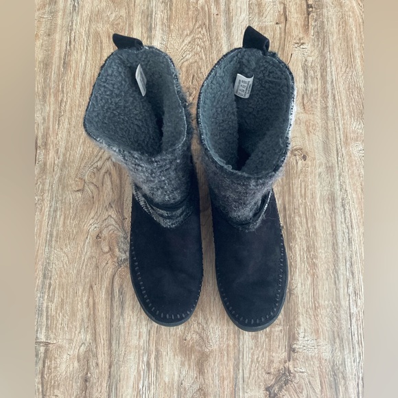 Route 66 sweater boots black and gray size 8 - Picture 4 of 10